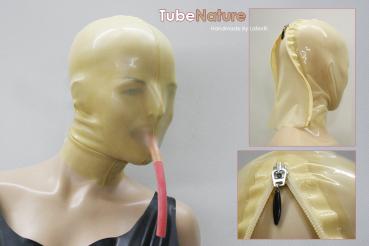 Latexmask Mouthtube