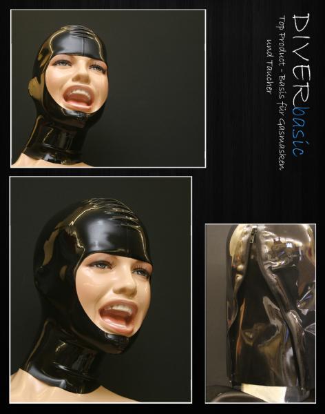 Latexmaske Diver