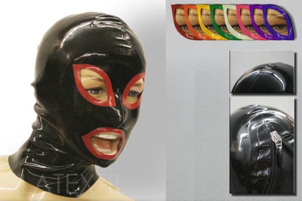 Latexmaske Stripe Colour