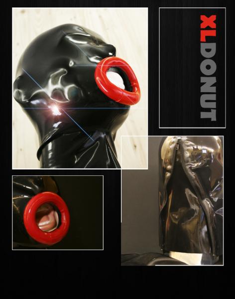 Latexmaske Big Lips